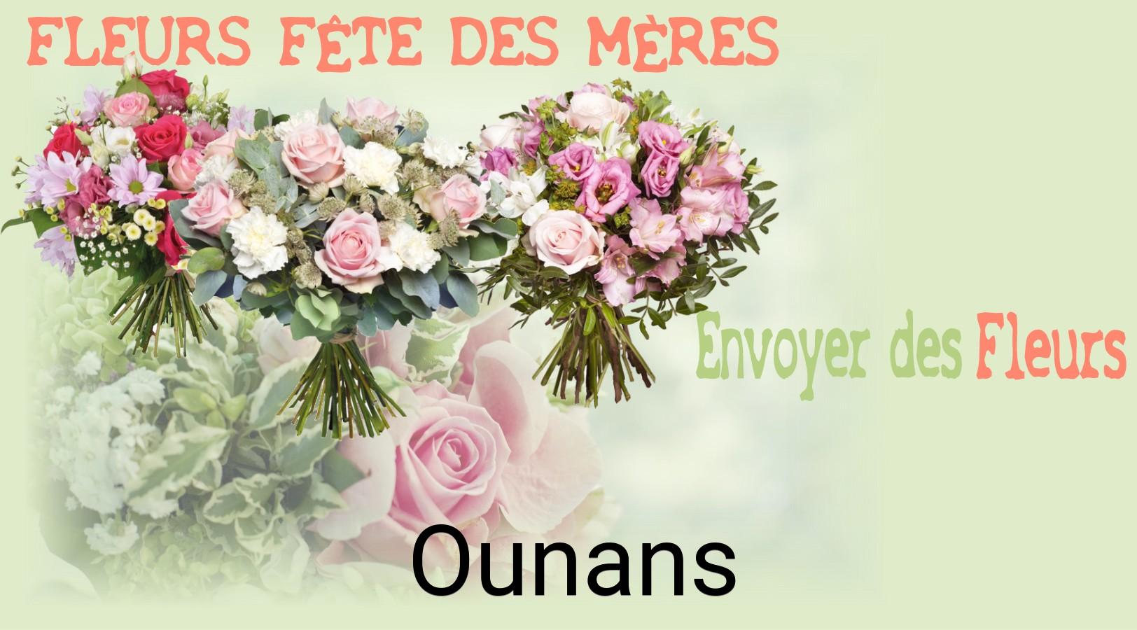 Bouquet de Fête des Mères livré à Ounans